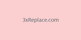 3xReplace.com