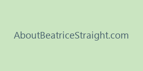 AboutBeatriceStraight.com