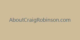 AboutCraigRobinson.com