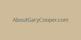 AboutGaryCooper.com