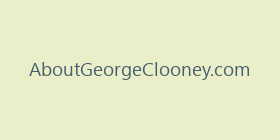 AboutGeorgeClooney.com