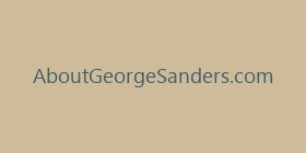 AboutGeorgeSanders.com