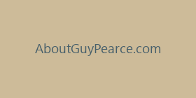 AboutGuyPearce.com