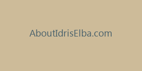 AboutIdrisElba.com
