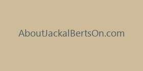 AboutJackalBertsOn.com