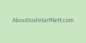 AboutJoshHartNett.com