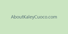 AboutKaleyCuoco.com
