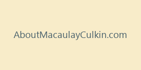 AboutMacaulayCulkin.com