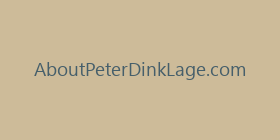 AboutPeterDinkLage.com