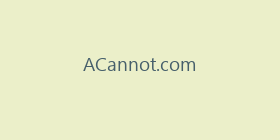 ACannot.com