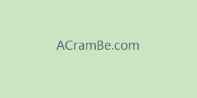 ACramBe.com