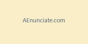 AEnunciate.com