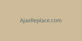 AjaxReplace.com
