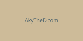 AkyTheD.com