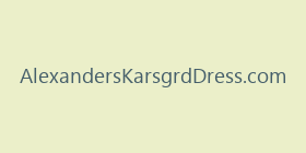 AlexandersKarsgrdDress.com