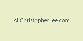 AllChristopherLee.com
