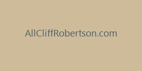 AllCliffRobertson.com