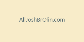 AllJoshBrOlin.com