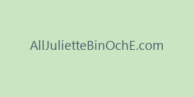 AllJulietteBinOchE.com
