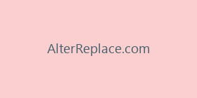 AlterReplace.com