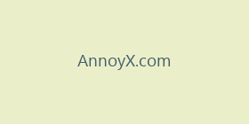 AnnoyX.com