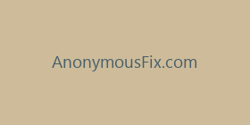 AnonymousFix.com