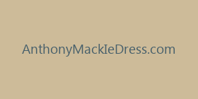 AnthonyMackIeDress.com