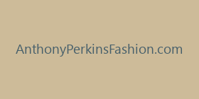 AnthonyPerkinsFashion.com
