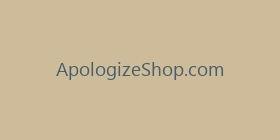 ApologizeShop.com