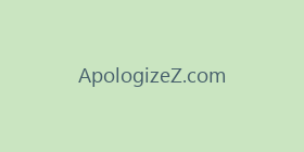 ApologizeZ.com