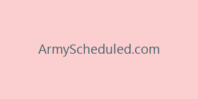 ArmyScheduled.com