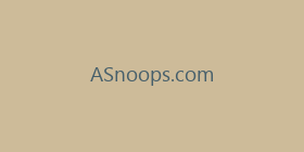 ASnoops.com