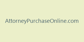 AttorneyPurchaseOnline.com