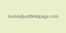 AutoAdjustWebpage.com