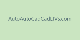 AutoAutoCadCadLtVs.com