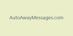 AutoAwayMessages.com