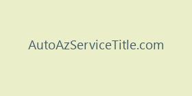 AutoAzServiceTitle.com