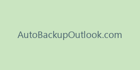 AutoBackupOutlook.com