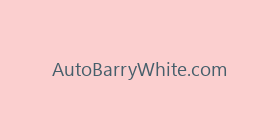 AutoBarryWhite.com