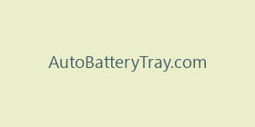 AutoBatteryTray.com