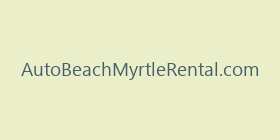 AutoBeachMyrtleRental.com