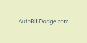 AutoBillDodge.com
