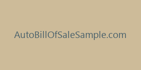 AutoBillOfSaleSample.com