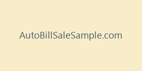 AutoBillSaleSample.com