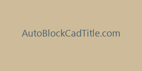 AutoBlockCadTitle.com