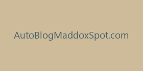 AutoBlogMaddoxSpot.com