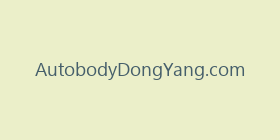 AutobodyDongYang.com