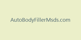 AutoBodyFillerMsds.com
