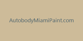 AutobodyMiamiPaint.com