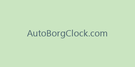 AutoBorgClock.com
